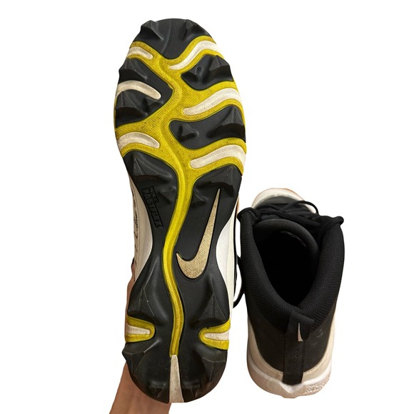 Nike Force Trout 4 Keystone Men's Baseball Cleats Black White Size 13 - Picture 5 of 6